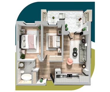 Apartament Nou 3 camere  de vanzare  Galata,